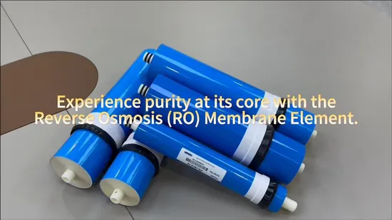 Household RO Membrane Reverse Osmosis Membrane Filtration High Flux Water Purifier Spare Parts 50gpd Residential RO Membrane